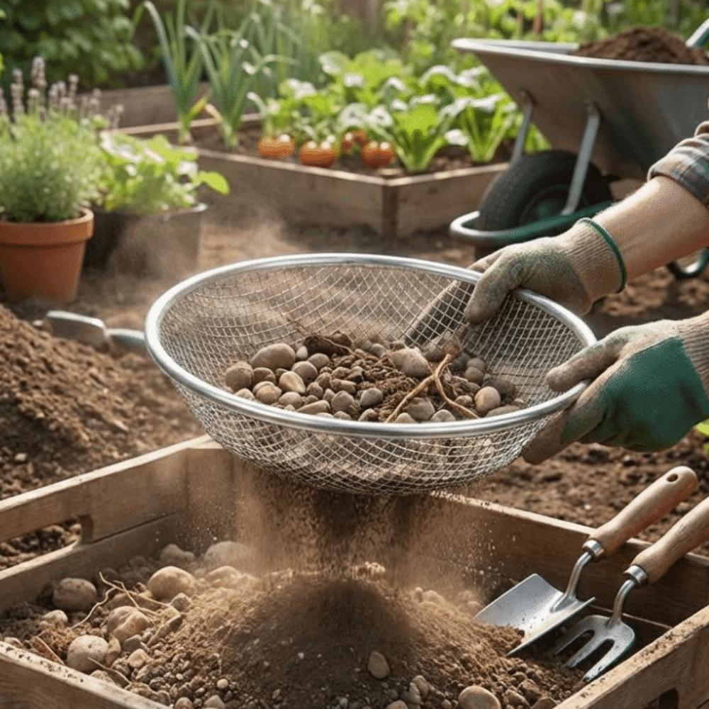 Heavy Equipment Workshop - 4/6/8 MM Garden Soil Sifter Round