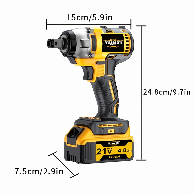 21V Impact Wrench Set, Equippe - Heavy Equipment De のレビューと価格