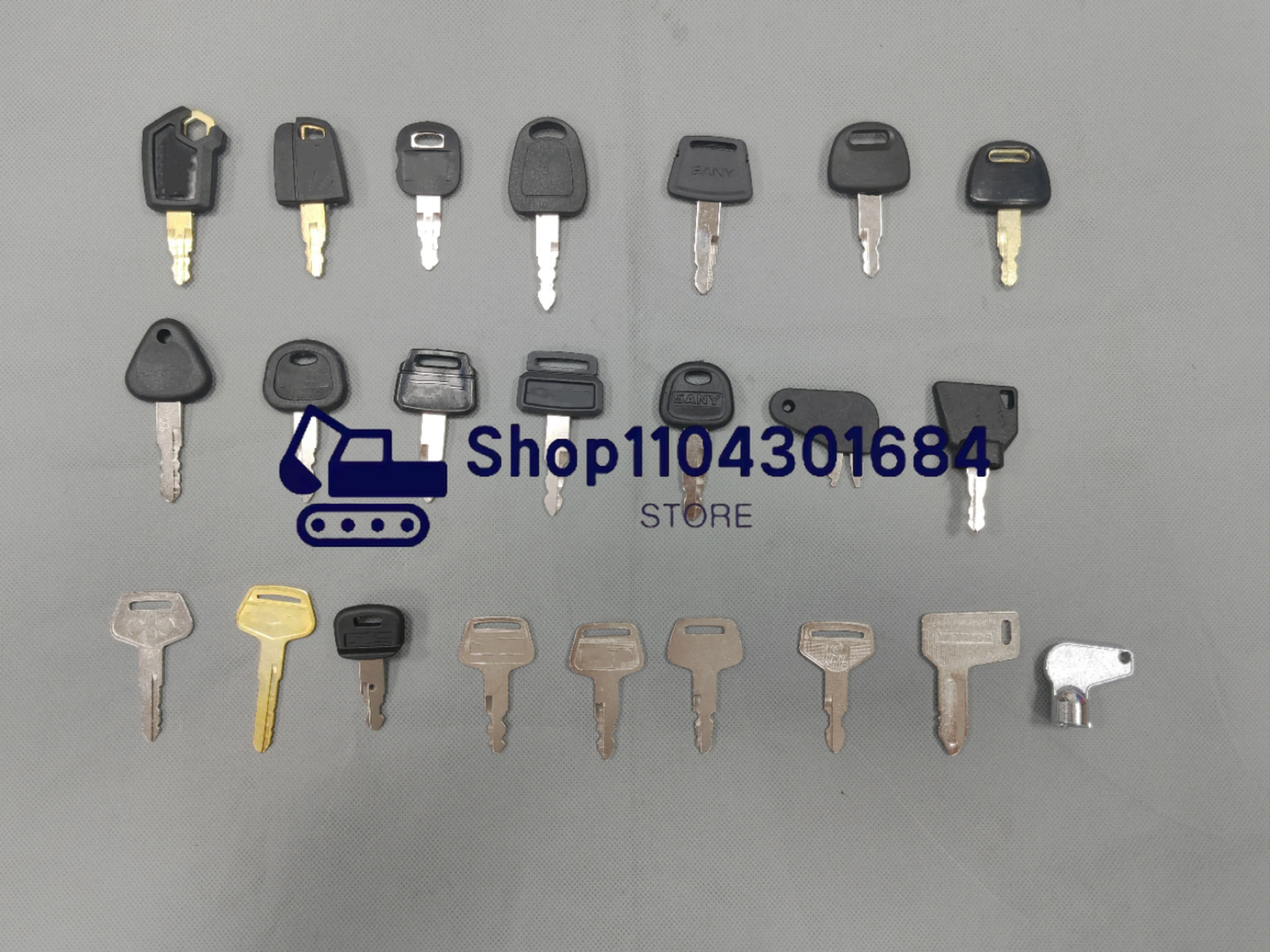 10/23/43PCS KEY SET Master Key - Heavy Equipment Keys Master Set のレビューと価格