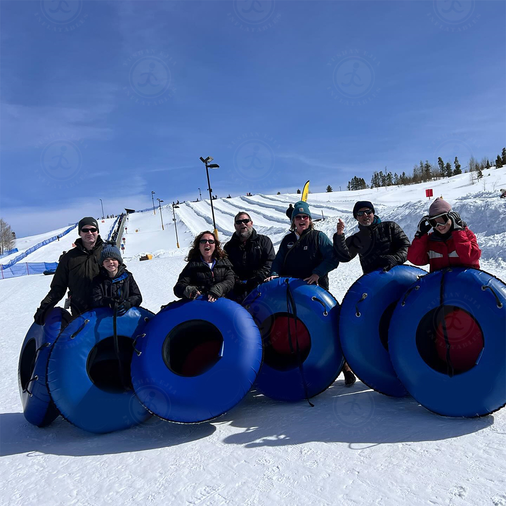Inflatable Rubber Snow Tube He - Heavy Equipment Youtube For Kids のレビューと価格
