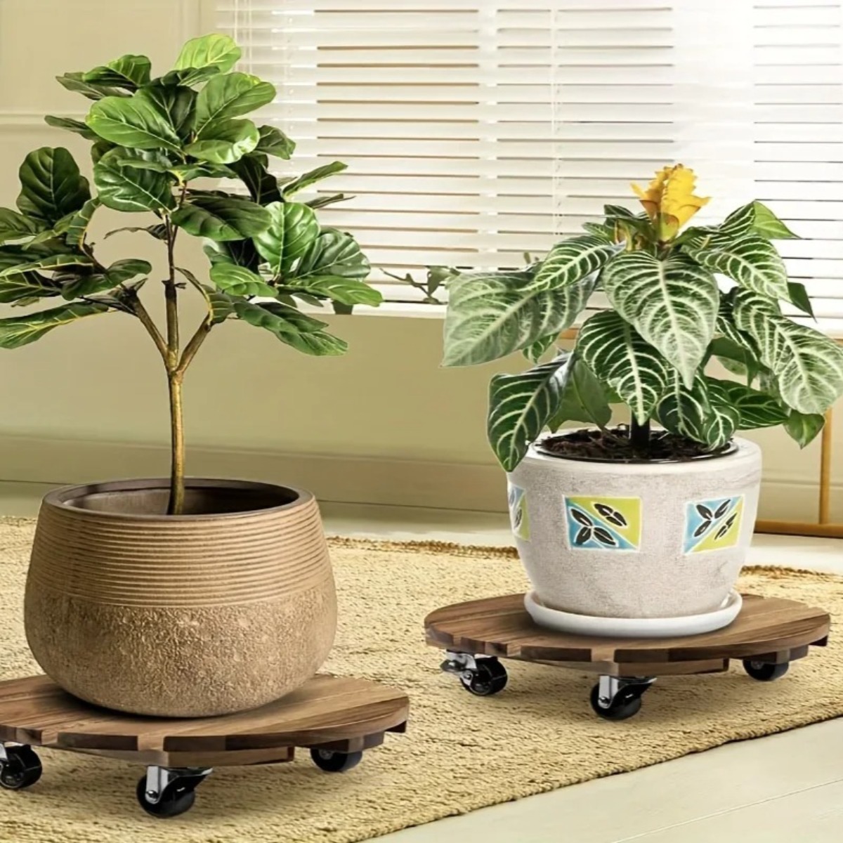 Heavy Duty Plant Caddy with Wh - Heavy Equipment Tires のレビューと価格