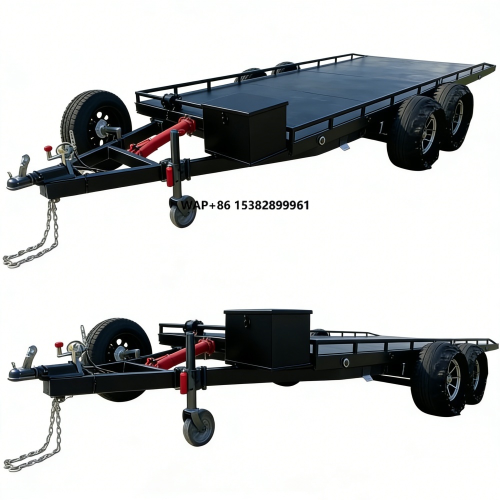 Heavy-Duty Double Axle Steel C - Heavy Equipment Hauler のレビューと価格