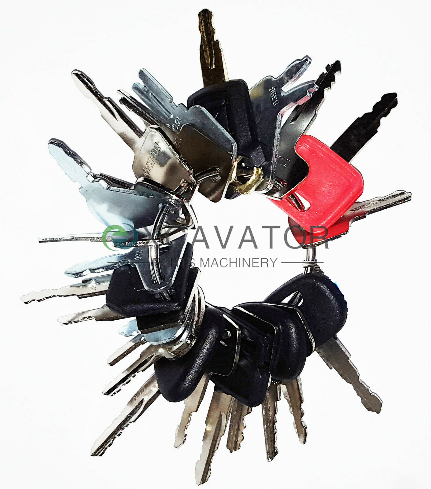 23 Keys Heavy Equipment Constr - Heavy Equipment Keys Master Set のレビューと価格